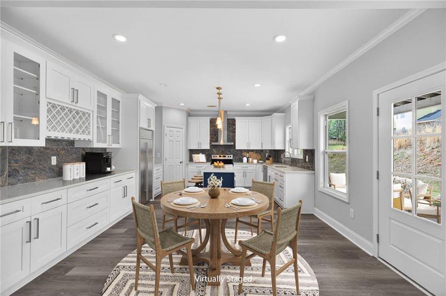 Furnished interior view inside a new home in , Gainesville (Image 12).
