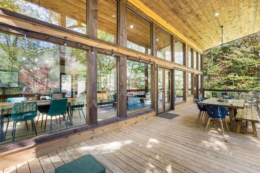 Exterior details and patio area of a home in , Morganton (Image 19). Exterior details and patio area of a home in , Morganton (Image 19).