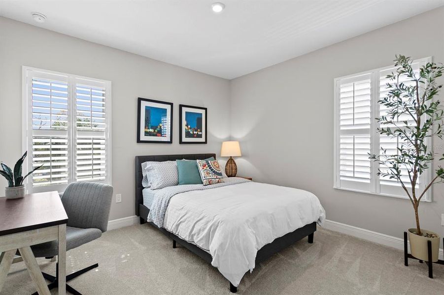 Furnished interior view inside a new home in , Tampa (Image 51). Furnished interior view inside a new home in , Tampa (Image 51).