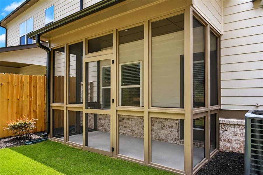 Exterior details and patio area of a home in , Norcross (Image 4).