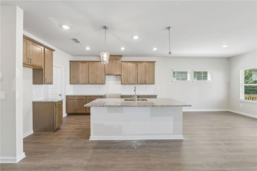 Furnished interior view inside a new home in Martin Springs - Estate Series, Lawrenceville (Image 8).