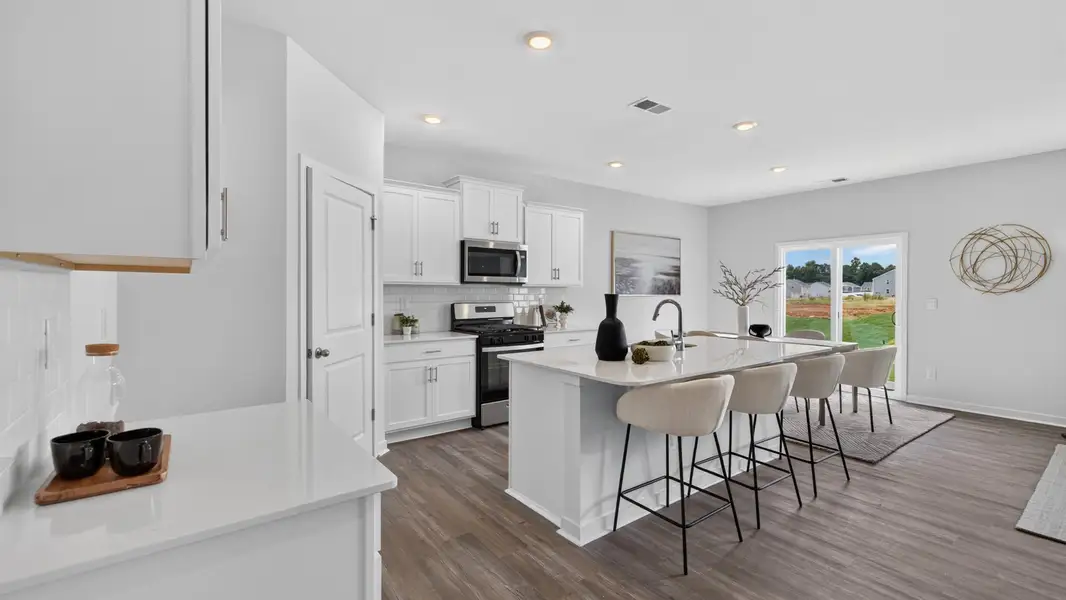 Furnished interior view inside a new home in Laurelbrook, Sherrills Ford (Image 4).