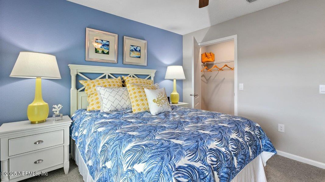 Furnished interior view inside a new home in American Village, Palm Coast (Image 21).