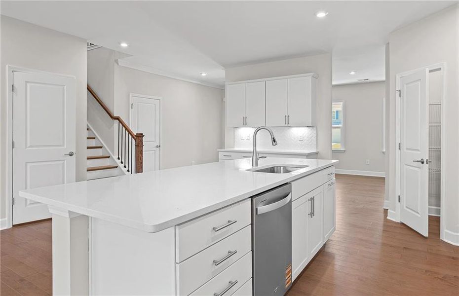 Furnished interior view inside a new home in Anderson Point, McDonough (Image 4).