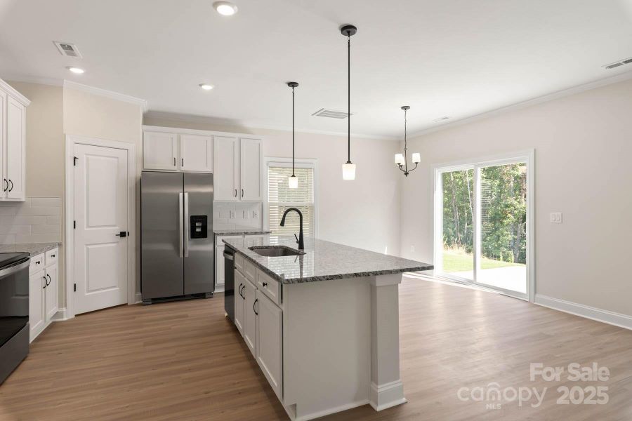 Furnished interior view inside a new home in Village at Granite, Salisbury (Image 4). Furnished interior view inside a new home in Village at Granite, Salisbury (Image 4).