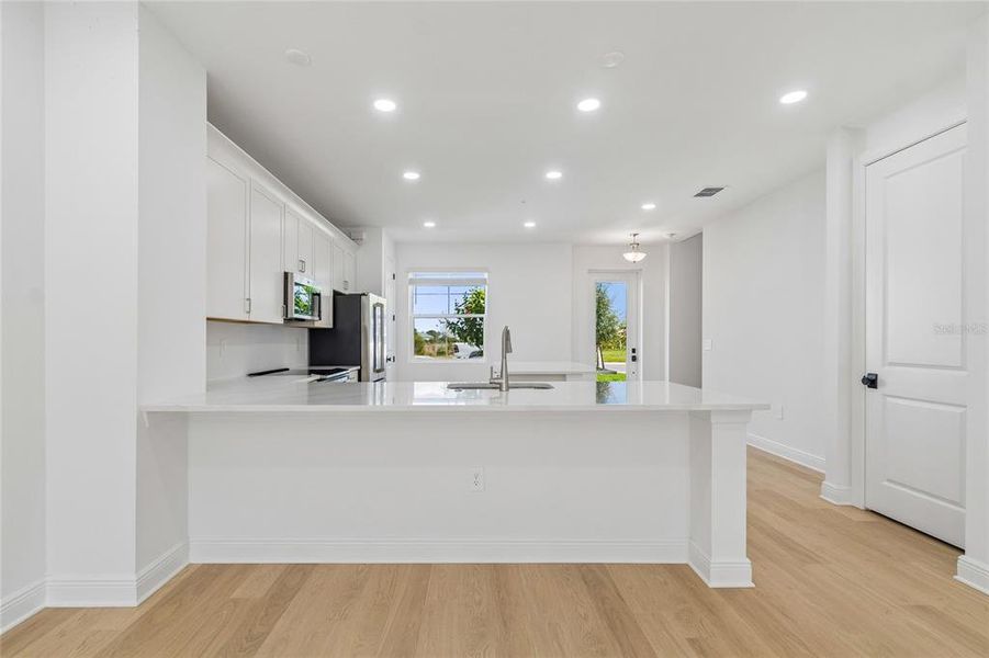 Furnished interior view inside a new home in Palmera at Wellen Park, North Port (Image 9).