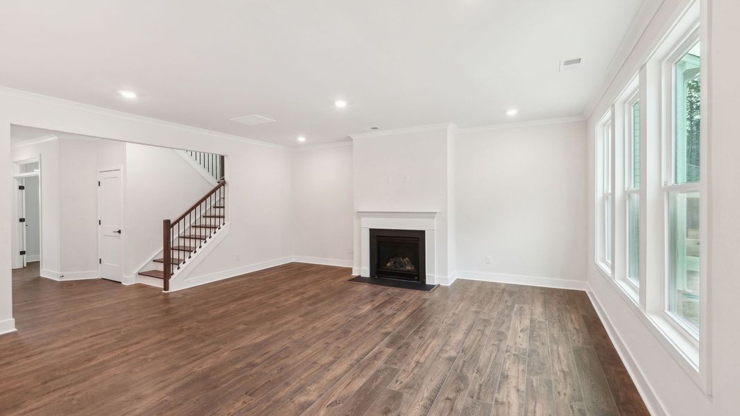 Spacious, unfurnished interior of a new home in Westport, York (Image 22).
