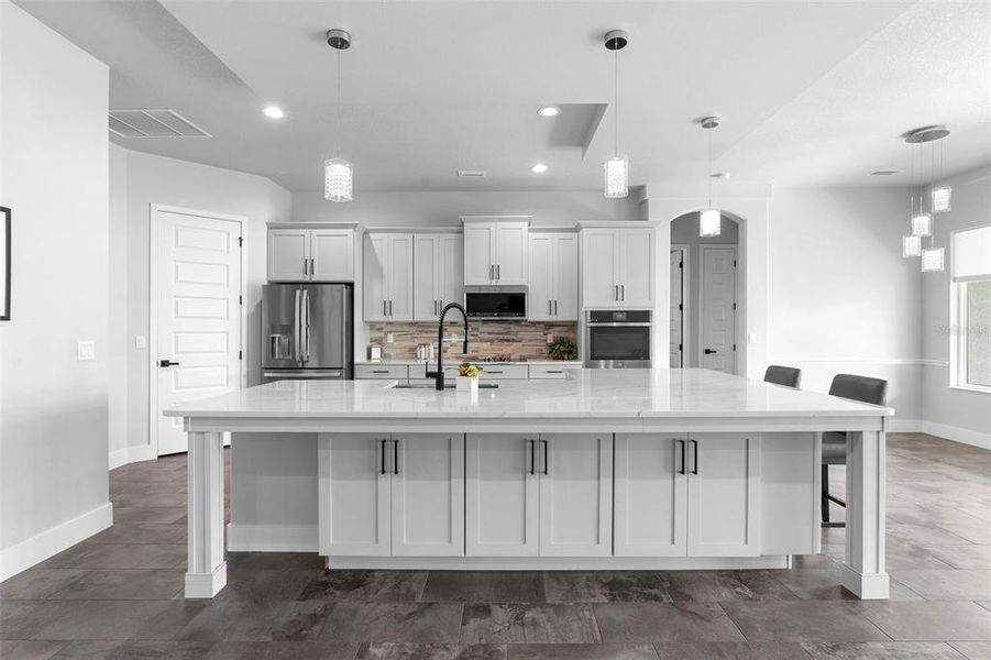 Furnished interior view inside a new home in , Deland (Image 4). Furnished interior view inside a new home in , Deland (Image 4).
