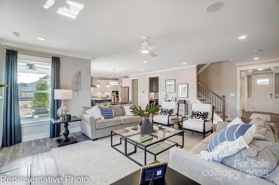 Furnished interior view inside a new home in Rone Creek, Waxhaw (Image 7).