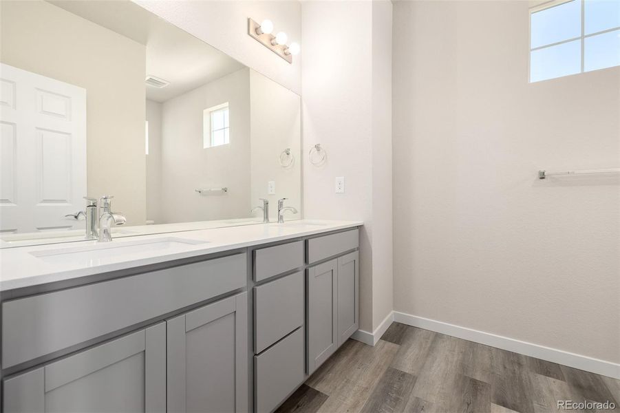 Furnished interior view inside a new home in , Thornton (Image 7).