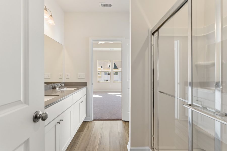 Furnished interior view inside a new home in Edwards Station, Taylors (Image 13).