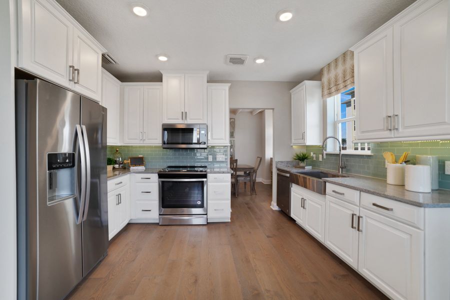 Furnished interior view inside a new home in Gatherings® of Lake Nona, Orlando (Image 12).