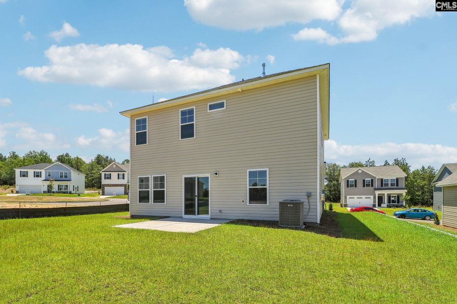 Exterior details and patio area of a home in Old Charleston Acres, Pelion (Image 3).