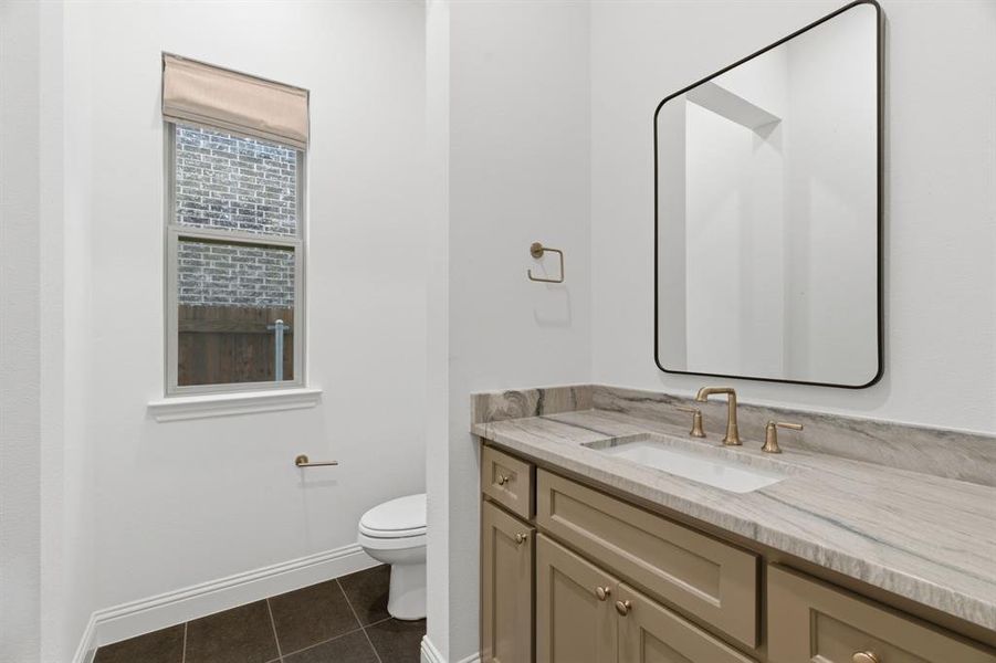 Furnished interior view inside a new home in , Aledo (Image 12).