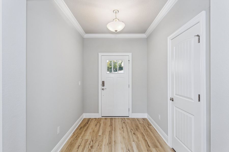 Representative unfurnished interior of a home built from the The Liberty by Herbst Homes in Clear Water Landing, Milton (Image 21).