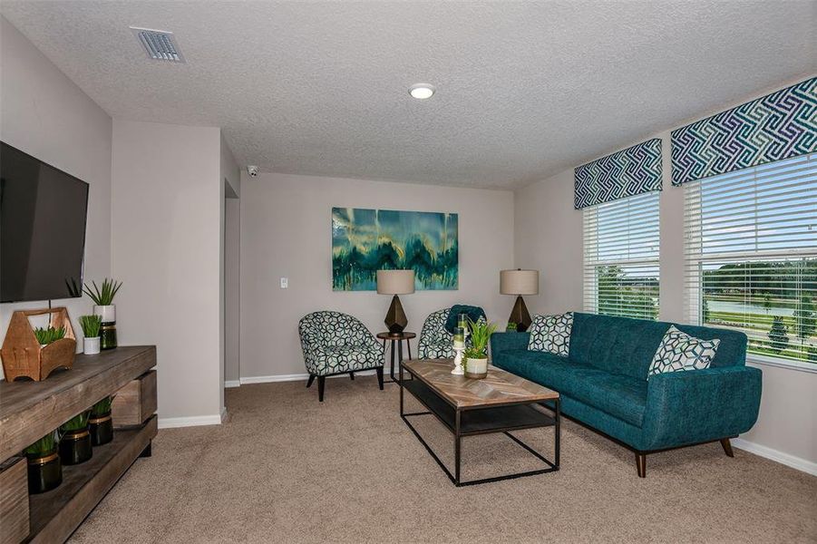 Furnished interior view inside a new home in Pasadena Ridge, Zephyrhills (Image 14).