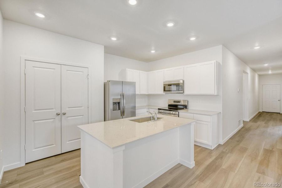 Furnished interior view inside a new home in Ledge Rock, Johnstown (Image 4).