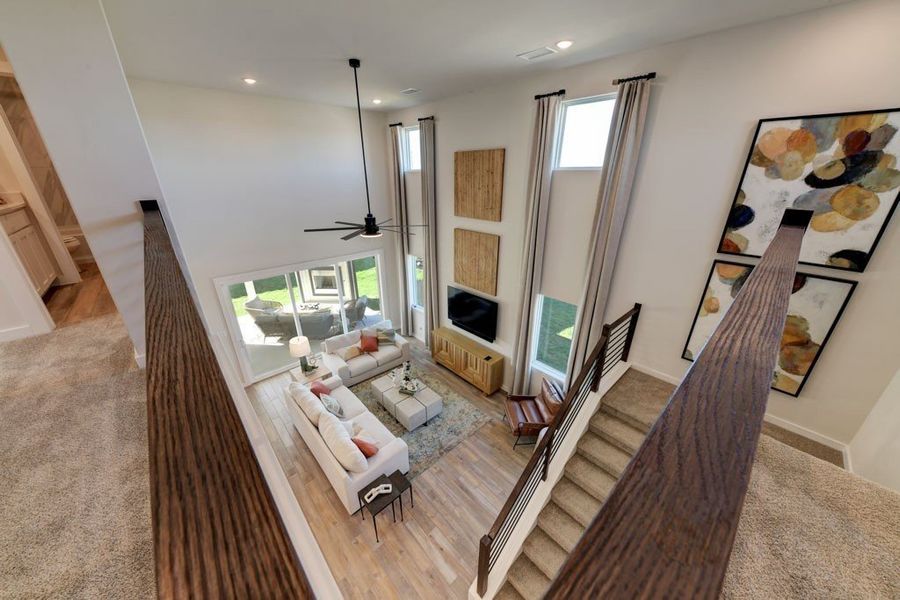 Representative furnished interior of a home built from the Bandera by Hakes Brothers in Veranda Signature, San Antonio (Image 8). Representative furnished interior of a home built from the Bandera by Hakes Brothers in Veranda Signature, San Antonio (Image 8).