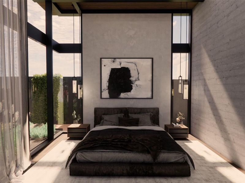 Furnished interior view inside a new home in , Austin (Image 11). Furnished interior view inside a new home in , Austin (Image 11).