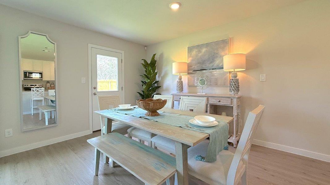 Furnished interior view inside a new home in Kokomo, Rockport (Image 7).