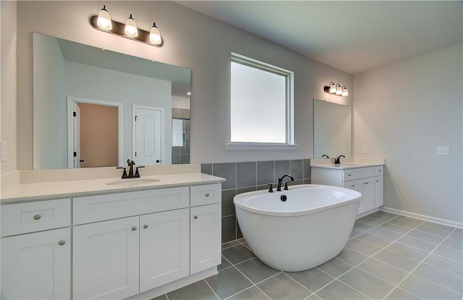 Furnished interior view inside a new home in Kingston, Locust Grove (Image 10).