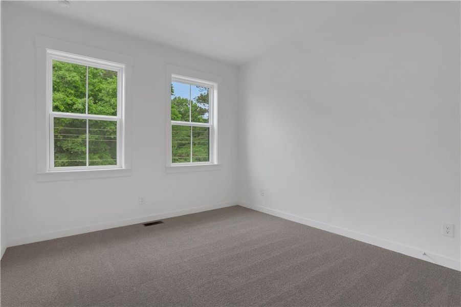 Spacious, unfurnished interior of a new home in The Groves at Myrtle, Roswell (Image 16).