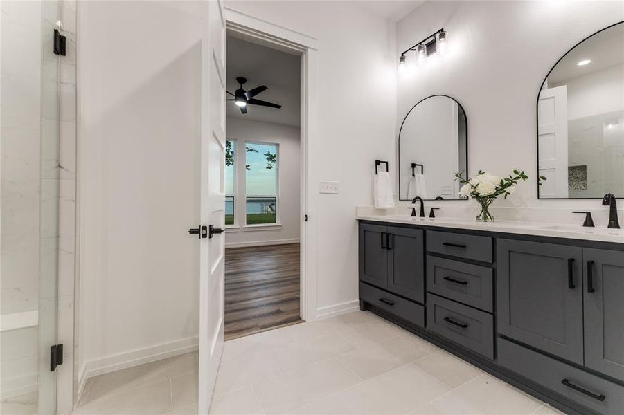 Furnished interior view inside a new home in , Kemp (Image 8).