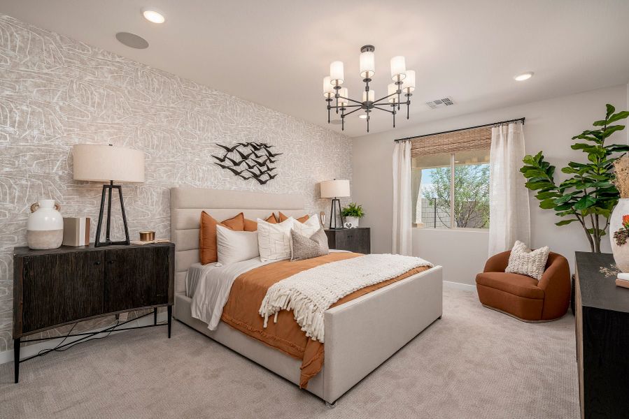 Furnished interior view inside a new home in El Cidro, Goodyear (Image 7).