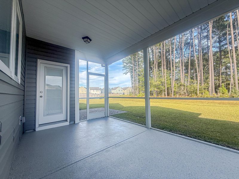 Exterior details and patio area of a home in , Summerville (Image 3).
