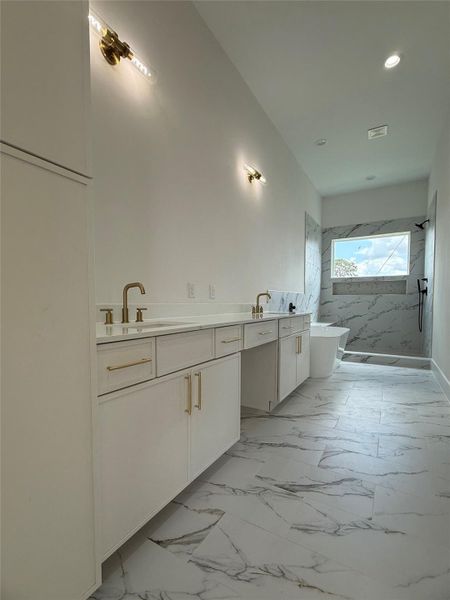Furnished interior view inside a new home in , Houston (Image 6).