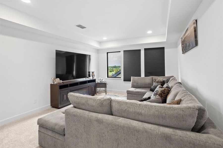 Large upstairs game room