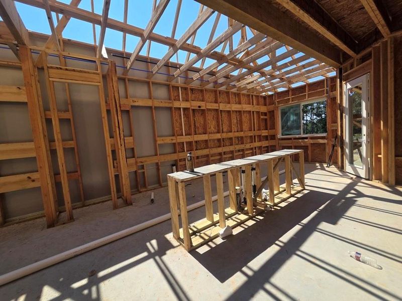 Spacious, unfurnished interior of a new home in The Highlands 55' - Encore Collection, Porter (Image 12). Spacious, unfurnished interior of a new home in The Highlands 55' - Encore Collection, Porter (Image 12).