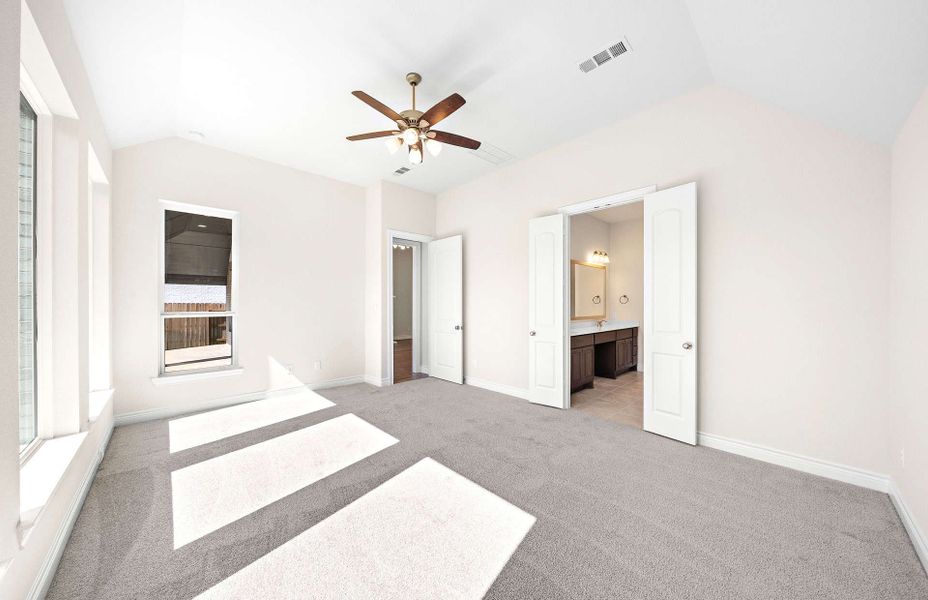 Representative unfurnished interior of a home built from the 3030AU by Ravenna Homes in Audubon 60′, Magnolia (Image 36).