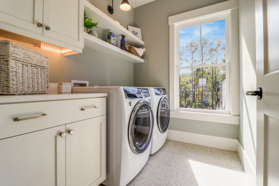 Furnished interior view inside a new home in The Preserve at Pennys Creek, Johns Island (Image 42).
