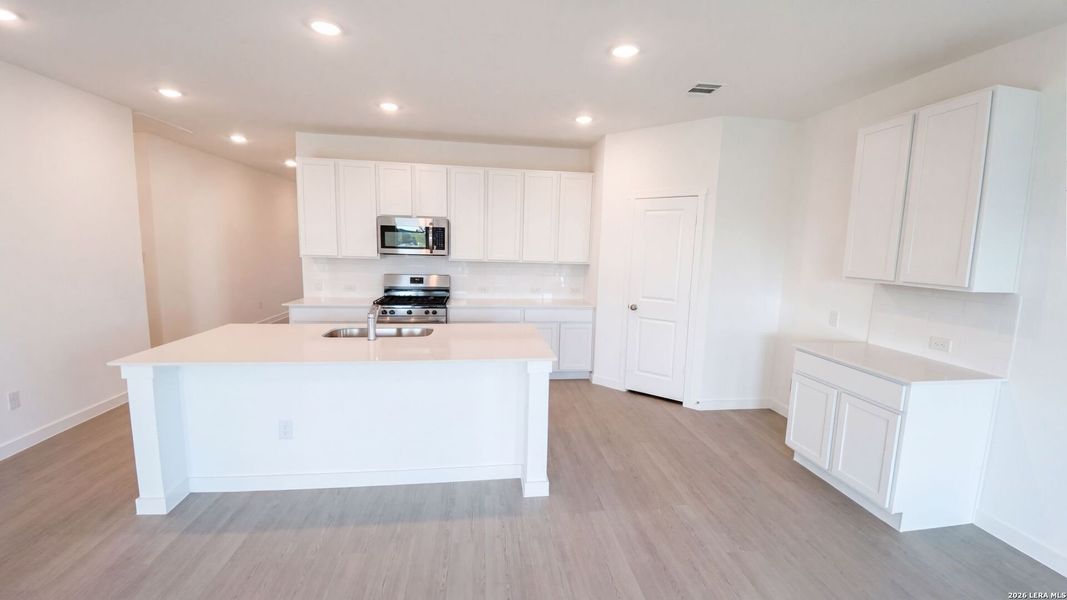 Furnished interior view inside a new home in Waterwheel, San Antonio (Image 12).