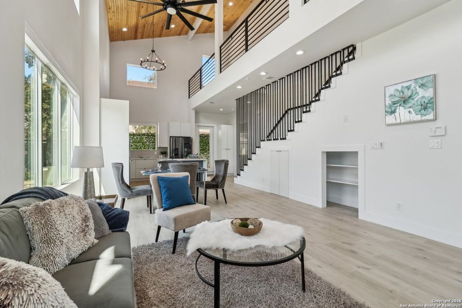 Furnished interior view inside a new home in , San Antonio (Image 9).