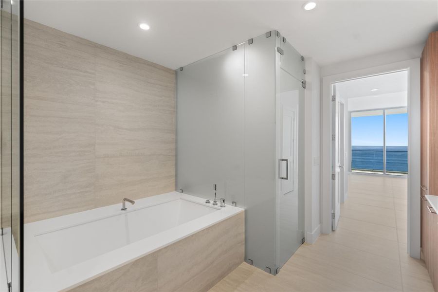 Furnished interior view inside a new home in , Fort Lauderdale (Image 8).