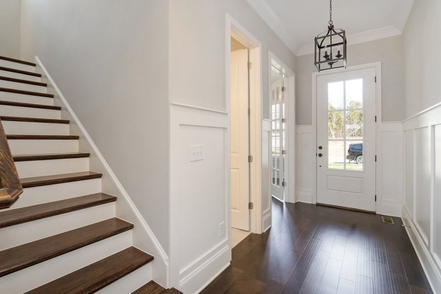 Representative unfurnished interior of a home built from the Brighton by Celebration Homes in Aden Woods Of Castleberry Farms, Fairview (Image 27). Representative unfurnished interior of a home built from the Brighton by Celebration Homes in Aden Woods Of Castleberry Farms, Fairview (Image 27).