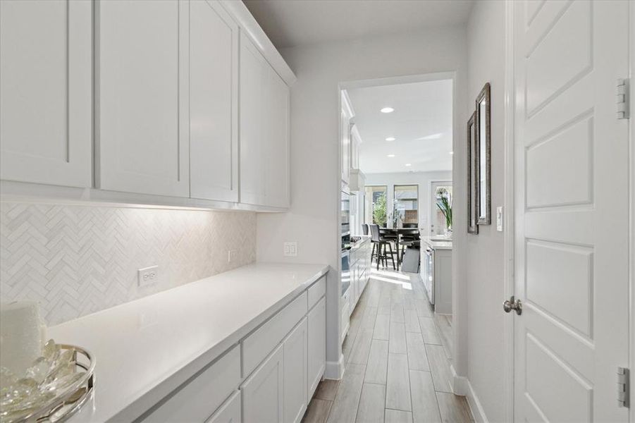 Furnished interior view inside a new home in , Little Elm (Image 17).