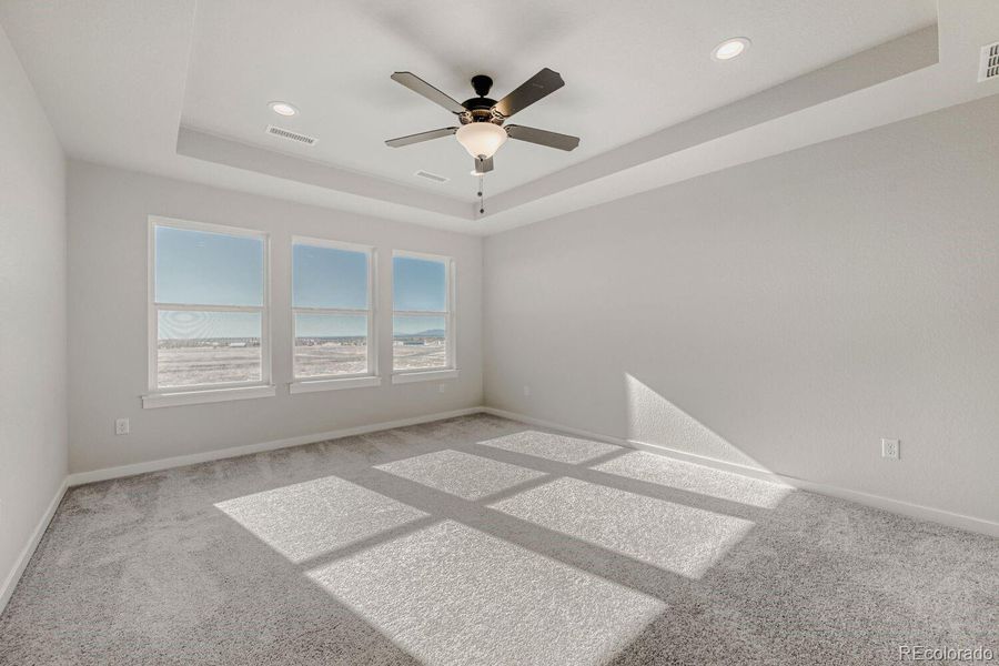 Spacious, unfurnished interior of a new home in Sterling Ridge in Sterling, Colorado Springs (Image 20). Spacious, unfurnished interior of a new home in Sterling Ridge in Sterling, Colorado Springs (Image 20).