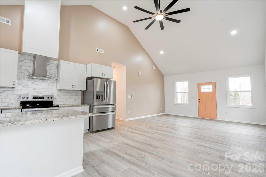 Furnished interior view inside a new home in , Shelby (Image 5). Furnished interior view inside a new home in , Shelby (Image 5).