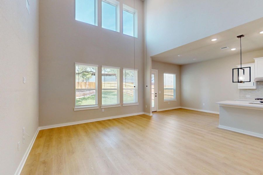 Spacious, unfurnished interior of a new home in Edgewood, Leander (Image 32). Spacious, unfurnished interior of a new home in Edgewood, Leander (Image 32).