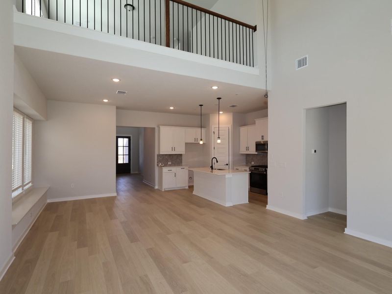 Spacious, unfurnished interior of a new home in Cedar Brook, Leander (Image 12). Spacious, unfurnished interior of a new home in Cedar Brook, Leander (Image 12).