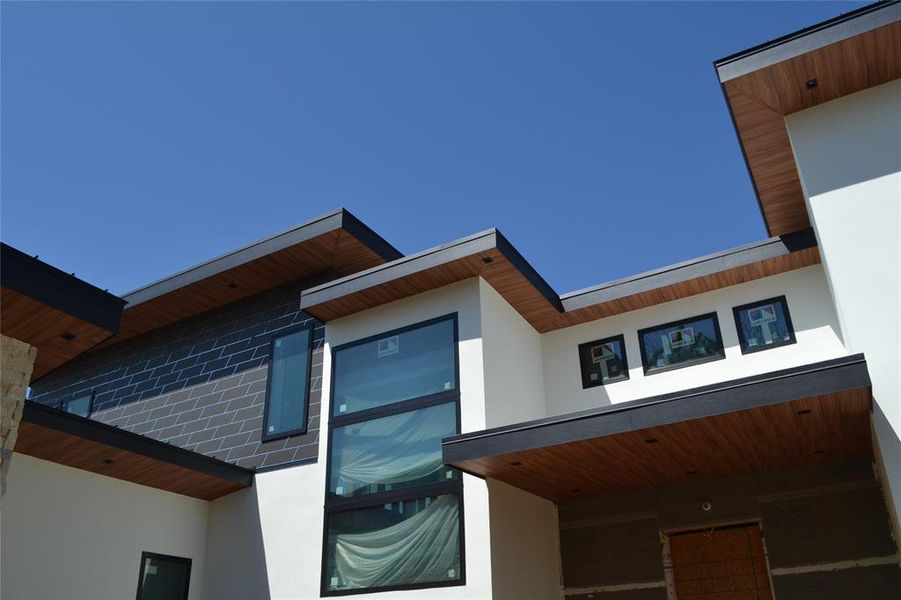 Exterior details and patio area of a home in , Granbury (Image 11). Exterior details and patio area of a home in , Granbury (Image 11).