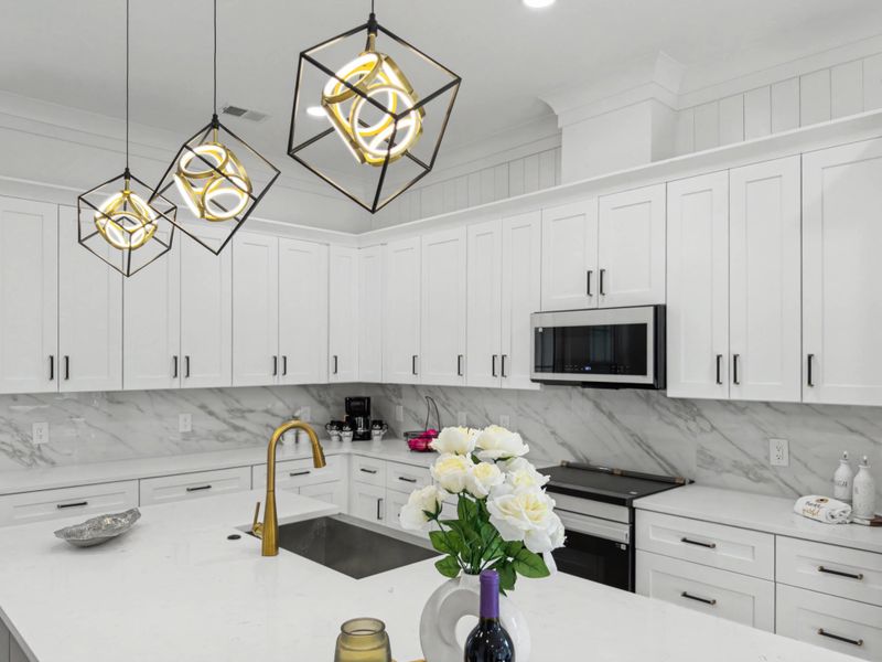 Furnished interior view inside a new home in , North Charleston (Image 8).