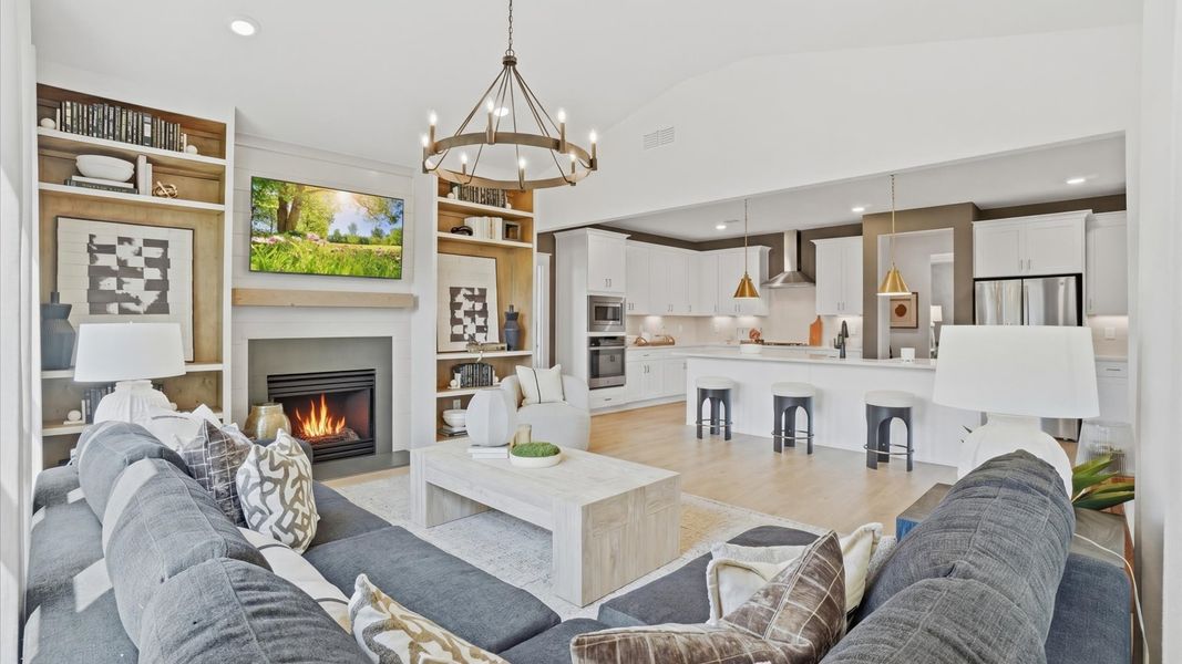 Representative furnished interior of a home built from the Stonefield by DRB Homes in Northcroft, Loganville (Image 23).