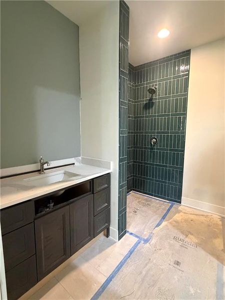 In-progress construction of a new home in , Fayetteville, GA (Image 6).