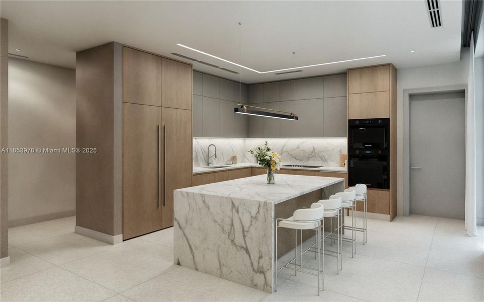 Furnished interior view inside a new home in , Pinecrest (Image 5). Furnished interior view inside a new home in , Pinecrest (Image 5).