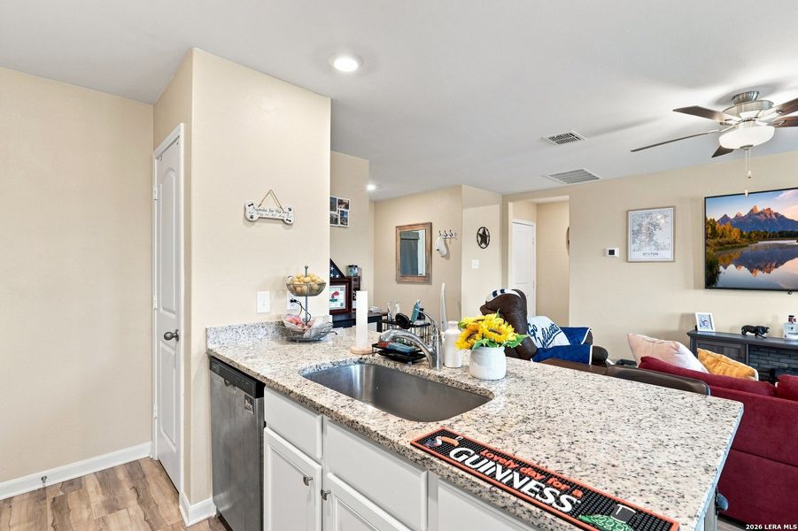 Furnished interior view inside a new home in Rosewood Estates, Lytle (Image 17).