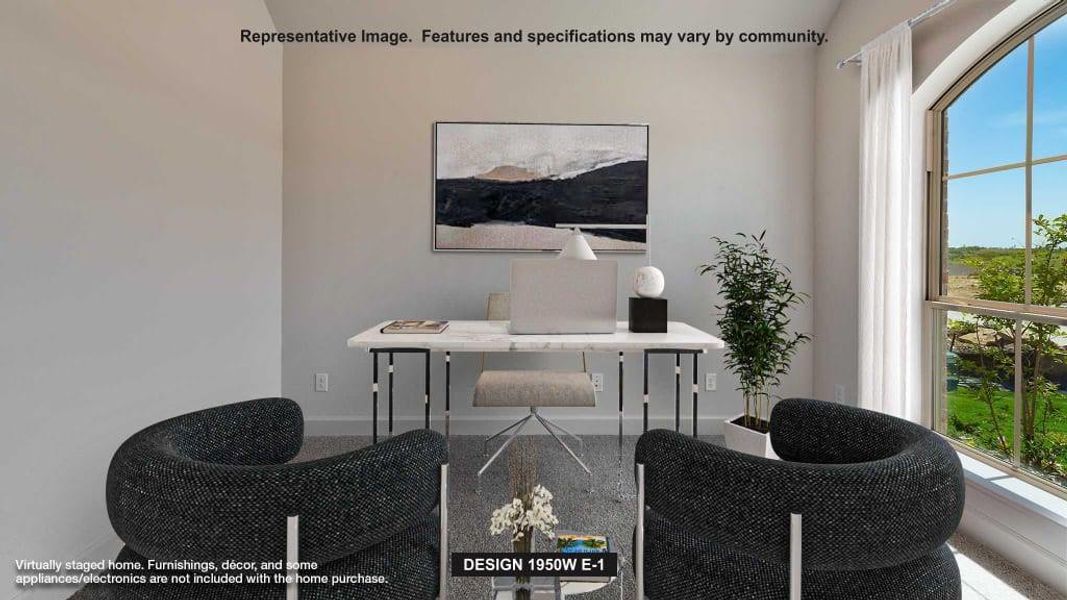 Furnished interior view inside a new home in Escondido, Magnolia (Image 5).